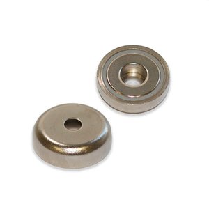 Neodymium Pot Magnet with Round Hole - 42mm x 9mm