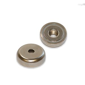 Neodymium Pot Magnet with Round Hole - 32mm x 8mm