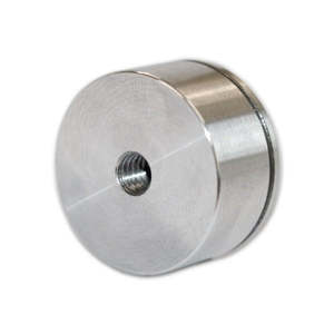 Female Thread Neodymium Pot Magnet | Stainless Steel Coating | 30mm x 16mm