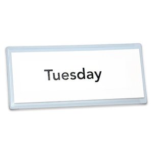 Magnetic Strips Magnetic Tape: Magnetic Card Holder - 110mm x 50mm x 0.7mm | White