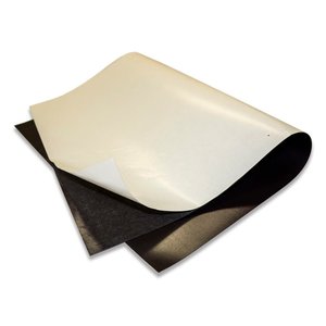 Magnetic Sheets Self Adhesive: Self-Adhesive Brown Magnetic Sheet | 450mm x 320mm x 0.4mm | Printer's A3