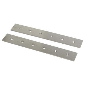 Magnetic Separators Tubes: Rectangular Stainless Steel Bars | 330mm x 50mm x 4.5mm | SOLD PER PAIR