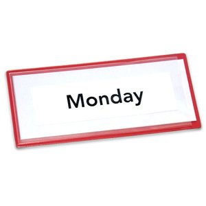 Magnetic Card Holder - 110mm x 50mm x 0.7mm | Red