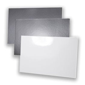 Magnetic Sheets: A4 White Gloss Magnetic Label - 210mm x 297mm | 0.8mm