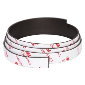 Magnetic Tape: Neodymium Magnetic Strip - 12.5mm x 1.5mm | 5 Metres | 3M Adhesive Tape