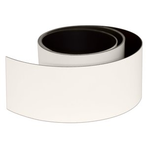 Magnetic Tape: Rewritable PET White Magnetic Tape 50mm x 0.6mm | PER METRE | Supplied As Continuous Length