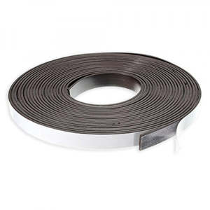 Magnetic Tape: Self-Adhesive Magnetic Tape - 25mm x 1.25mm | 30m ROLL | For Vehicle Guidance Systems Only