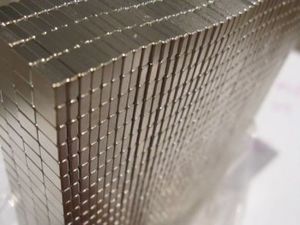 Magnetic Blocks: Neodymium Block Magnet - 5mm x 1.7mm x 3.5mm | N50 | Magnetised Through 3.5mm