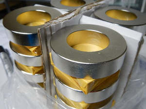 Neodymium Ring Magnet OD63.5mm x H15.2mm | Hole 35.56mm N52 I MADE TO ORDER