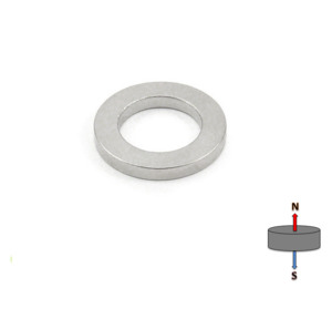 Ring Magnets: Neodymium Ring Magnet OD15mm x H3mm | Hole 9mm N35