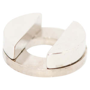 Ring Magnets: Magnetic Ring Assembly w/ Half Discs OD28x9mm N42