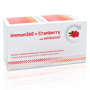 Anwendungen: amitamin® Immun360 + Cranberry: Immunsystem stärken amitamin® Shop: Aminosäuren, Vitamine, Mineralstoffe