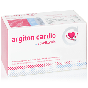 Durchblutung & Energie: argiton cardio: natürlich bei Bluthochdruck amitamin® Shop: Aminosäuren, Vitamine, Mineralstoffe