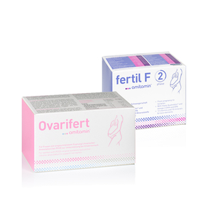 3x Ovarifert + 3 x fertil F phase 2 amitamin® Shop: Aminosäuren, Vitamine, Mineralstoffe