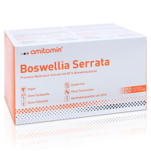 Immunsystem stärken: amitamin® Boswellia Serrata: Weihrauchextrakt amitamin® Shop: Aminosäuren, Vitamine, Mineralstoffe