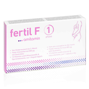 amitamin® fertil F phase 1 - Kinderwunsch Vitamine amitamin® Shop: Aminosäure&hellip;