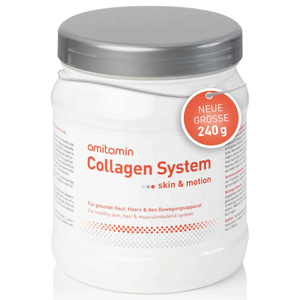 Für Frauen: amitamin® Collagen System: für Haut und Gelenke amitamin® Shop: Aminosäuren, Vitamine, Mineralstoffe