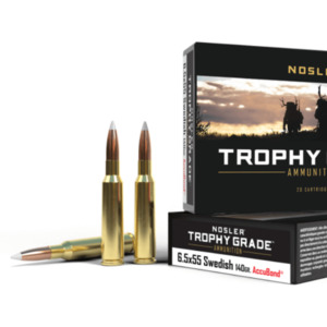 Products: 6.5×55 Swedish 140gr Accubond Trophy Grade (Nosler)