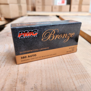 380 Auto 90gr FMJ (PMC)