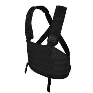 Frontline Molle Chest Rig – Black – (Hazard 4)