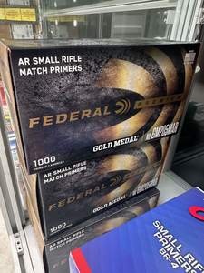 Products: Federal AR Small Rifle Match Primers – 1000 Primers