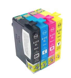 Cartridge Epson: Epson 212 XL Ink Cartridges Suits Printers XP2100, XP3100, XP3105 , XP4100 Comp.