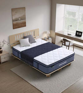 Orthopedic Firm Mattress – King Size – 5-Zone Pocket Spring Euro Top