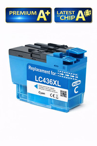 Brother LC436XL Cyan Ink Cartridge – High Yield Compatible – NZ Stock