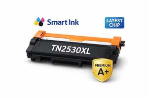 Office Supplies: Brother MFC-L2920DW Toner Cartridge – Compatible TN2530XL Black High Yield