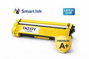 Brother TN237 / TN233 Compatible Toner Cartridge – High Yield Yellow – NZ Stock