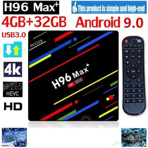 Android Tv Box: Smart TV Box- H96 Max Plus