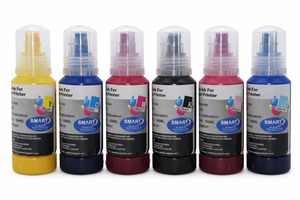 6 Colour Sublimation Ink Set 100ml – BK C M Y LC LM