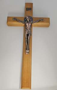 St. Benedict Wood Crucifixes Wall Hanging  -(39) cm