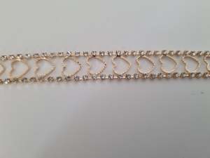 Heart ladder bracelet