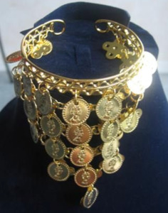 2 Anklet (Kholkhal) - Golden colour