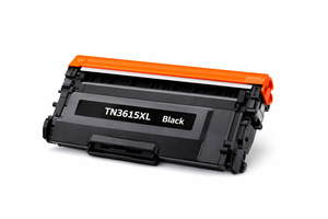 Office Supplies: Brother TN-3615XL Compatible Black Toner Cartridge – Maximum Yield 25,000 Pages