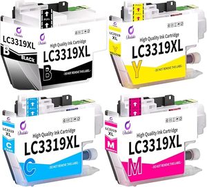 Cartridge Brother: Brother LC3319XL Compatible Ink Cartridges – BK/C/M/Y & Full Set
