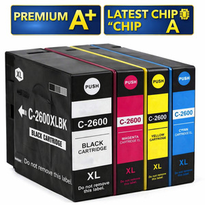 Cartridge Canon: Canon PGI-2600XL Compatible Ink Value Pack – BK/C/M/Y