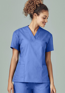 Products: Womens Classic Scrub Top Blank or Custom Branded AMPM Promo & Apparel
