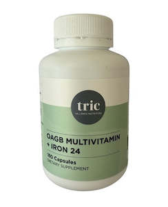 Tric OAGB Multi Vitamin + Iron 24mg- 90 days (180 capsules)
