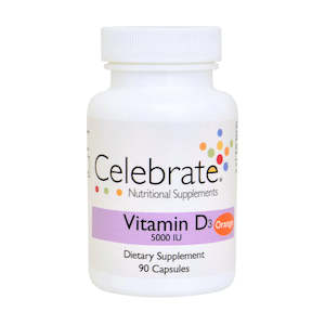 D Vitamins: Vitamin D3 (5000 IU) Quick-melt (Orange)