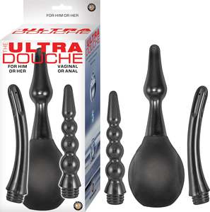 Anal Toys: The Ultra Douche Black for Him and Her