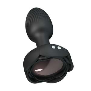 Anal Toys: Pretty Love Olman 4 Vibrating Butt Plug with LED Lights BI-040184