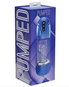Pumped Sonic Pull Masturbator Blue