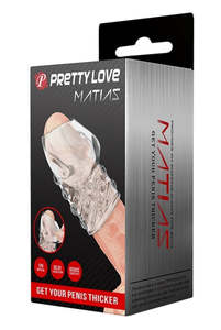 Penis Sleeves: Pretty Love Matias Clear BI-026248-1