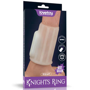 Penis Sleeves: Love Toy Knights Ring Ridge - LV343113