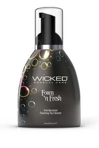Sex Toy Cleaners: Wicked Foam n Fresh Toy Cleaner 240ml