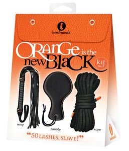 Bondage Kits: Orange New Black Kit #3