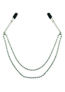 Sportsheets Midnight Bling Nipple Clips