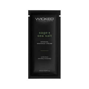 Massage: Wicked Sage + Sea Salt Massage Cream 10ml
